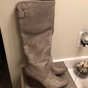 Nine West wedge boots